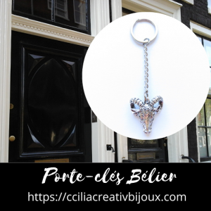 porte-cléfs bélier