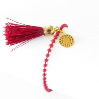Bracelet pompon