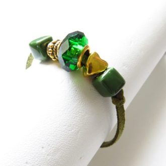 bracelet suédine