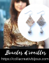 boucles d'oreilles coccinelle