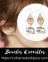boucles d'oreilles éléphant