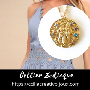 collier zodiaque gémeaux