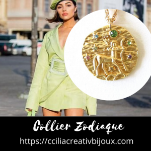 collier zodiaque sagittaire