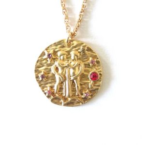 collier zodiaque gémeaux