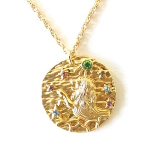 collier zodiaque lion