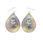 boucles d'oreilles chouette