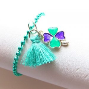bracelet trèfle
