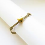 bracelet cœur doré