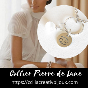 collier zodiac cancer