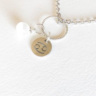 collier zodiac cancer