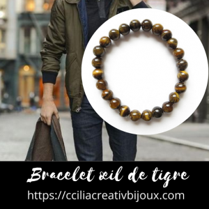 bracelet œil de tigre