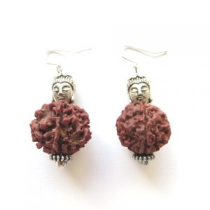 boucles d'oreilles bouddha