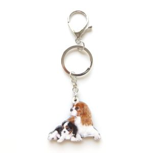 porte-clés cavalier king charles
