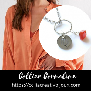 collier zodiac vierge