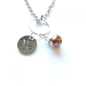 collier zodiac capricorne