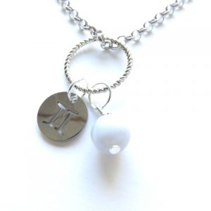 collier zodiac gemeaux