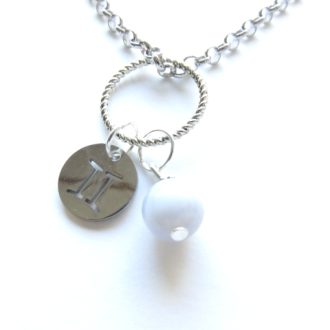 collier zodiac gemeaux
