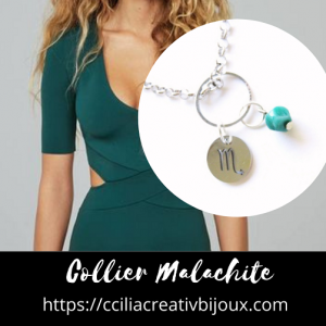 collier zodiac scorpion