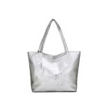 sac épaule argenté