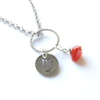 collier zodiac vierge