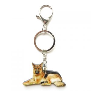 porte-clés berger allemand
