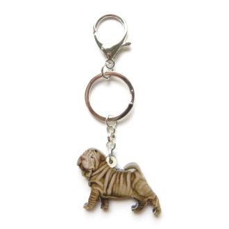 porte-clés shar-pei
