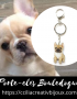 porte-clés bouledogue