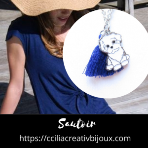 sautoir bichon