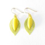 Boucles d'oreilles estampes