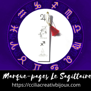 marque-pages sagittaire