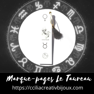 marque-pages taureau