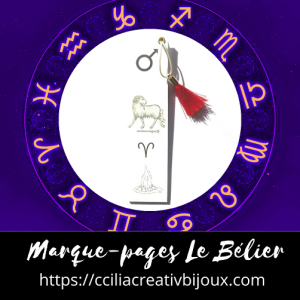 marque-pages bélier