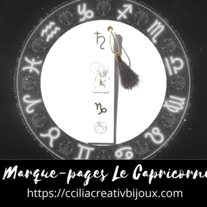 marque-pages capricorne
