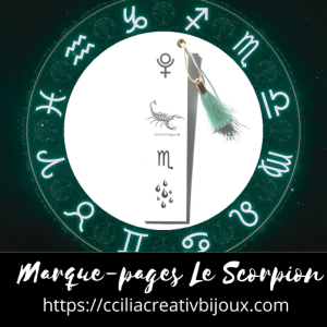 marque-pages scorpion