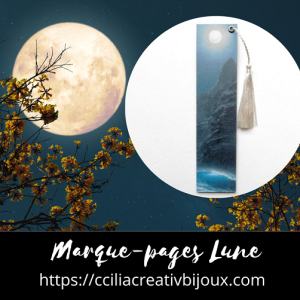 marque-pages pleine lune
