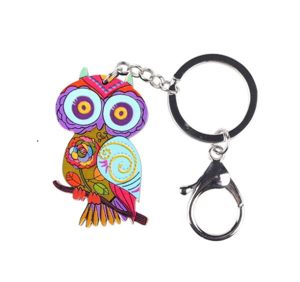 porte-clés chouette