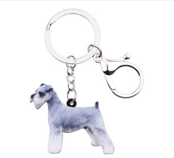 porte-clés schnauzer
