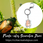 porte-cles scarabee