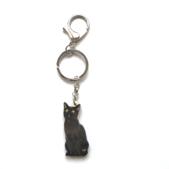 porte-clés chat