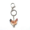 porte-clés poule
