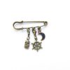 broche épingle gouvernail