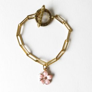 bracelet fleur cerisier