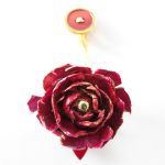 suspension fleur décorative