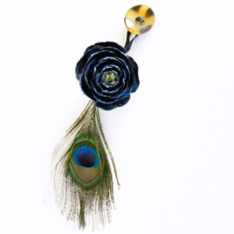 suspension fleur décorative