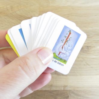Mini-Tarot 56 arcanes mineurs