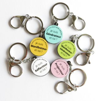 Porte-clés Design Humain