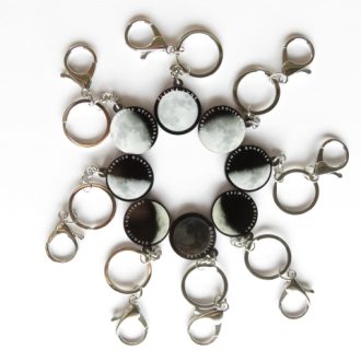 porte-clés Phases de la Lune